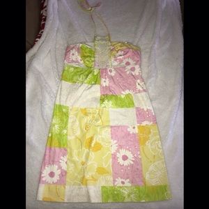Lilly Pulitzer Daphne poplin dress Fresh Picked Patch size 6